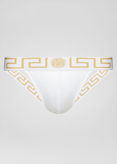 Versace Greca Border Jockstrap Kalsonger Herr - 840623JVR